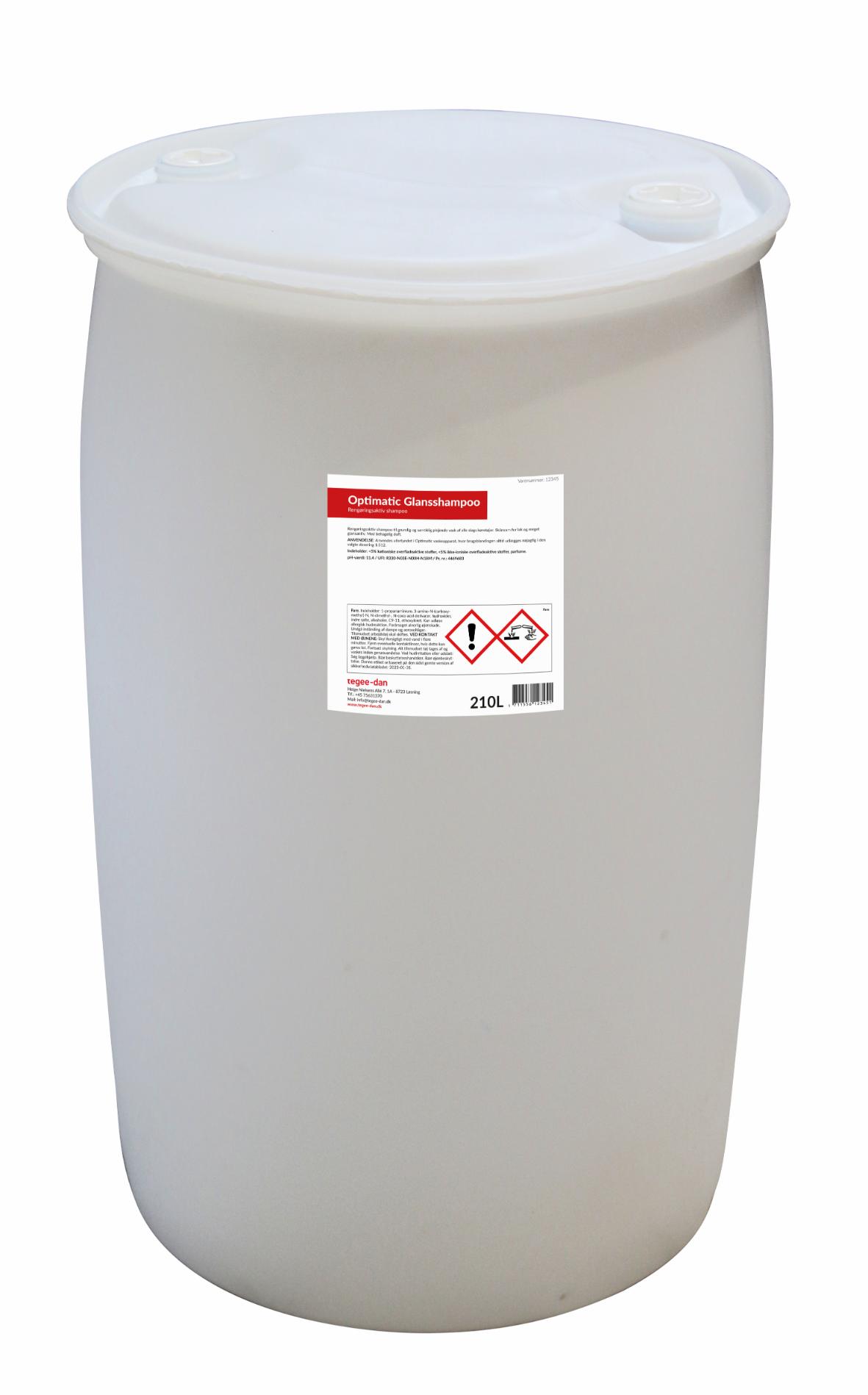 Optimatic Glansshampoo 210L