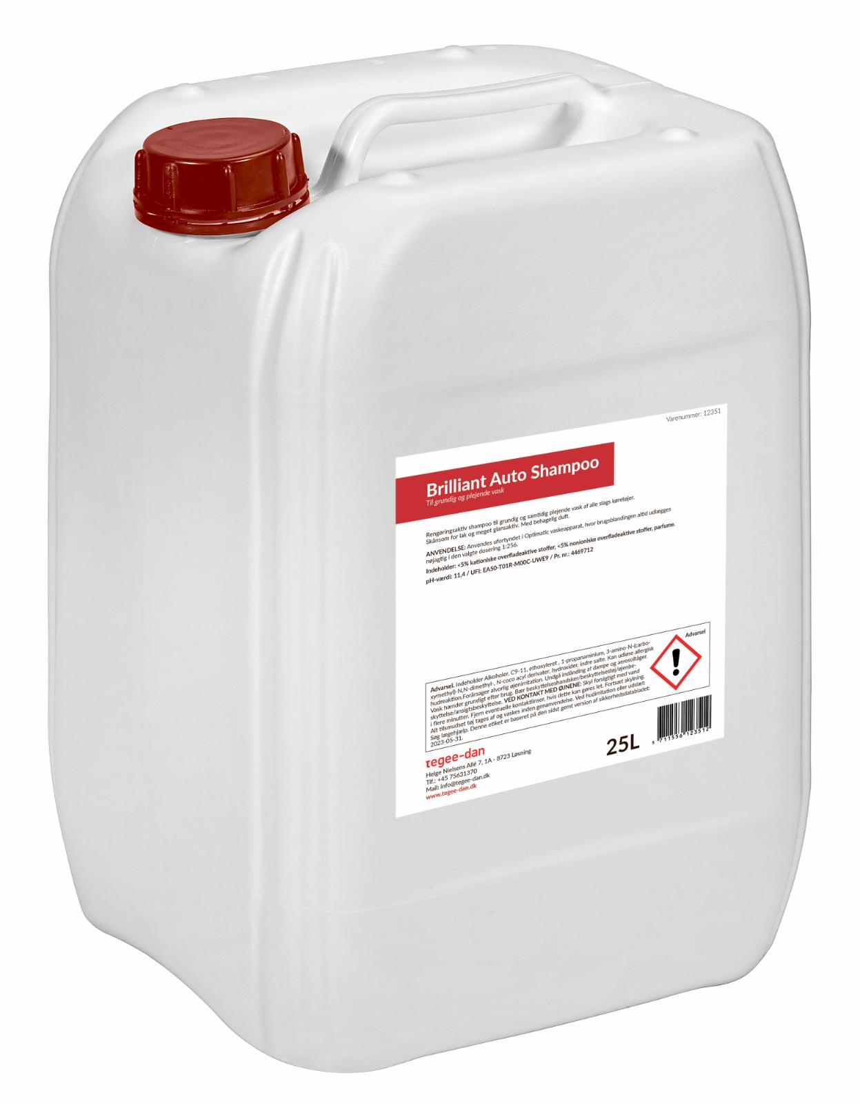 Brilliant Auto Shampoo 25L