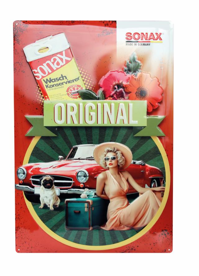 SONAX Retro Skilt 2024