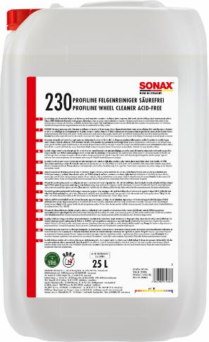 SONAX PROFILINE Fælgrens 25L
