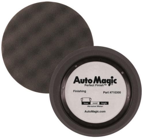 Black Microfiber DA Finish Pad 150mm