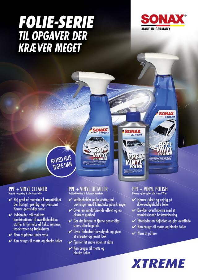 SONAX XTREME PPF+Vinyl Detailer 500ml