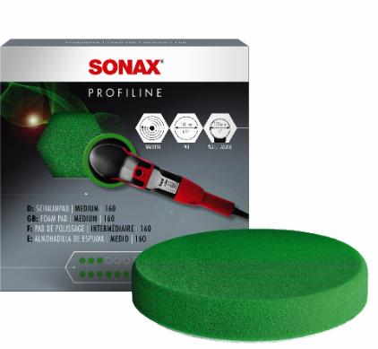 SONAX Polerskive Grøn Ø155 Fin (498541)