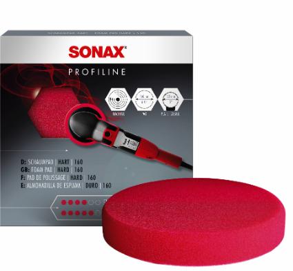 SONAX Polerskive Rød Ø160 Grov