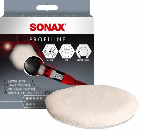 SONAX Polerskive Lammeuld Ø130