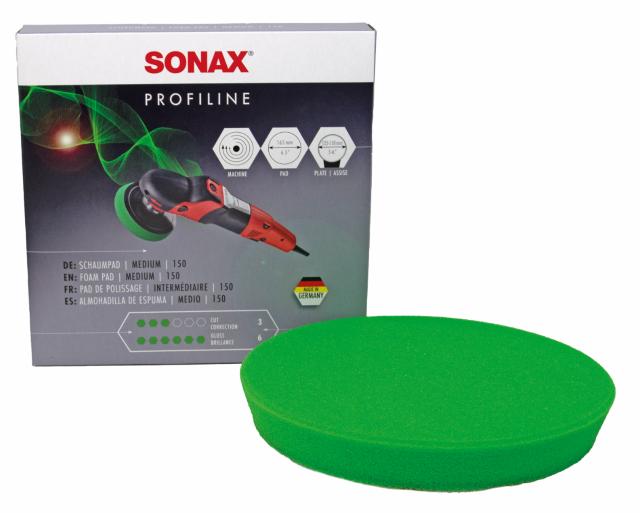SONAX Polerskive Ø150 Medium