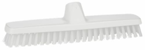 Vikan Gulvskrubbe, 290mm, Stiv, Hvid (3661)