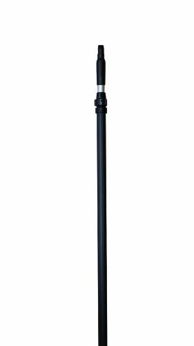 Vikan Alu Teleskopskaft m/gemmemløb SORT (297352Q)