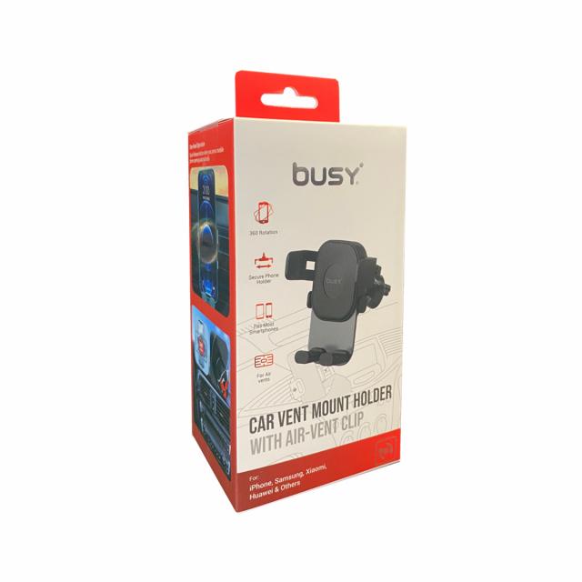 Busy Magnetic Car Holder Transparent