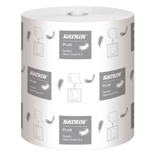 KATRIN Plus System Towel M2 Hvid 2-lag (58167)