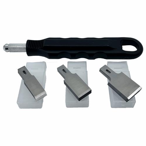 Falseskraber vinklet med 12, 16 og 20 mm blade
