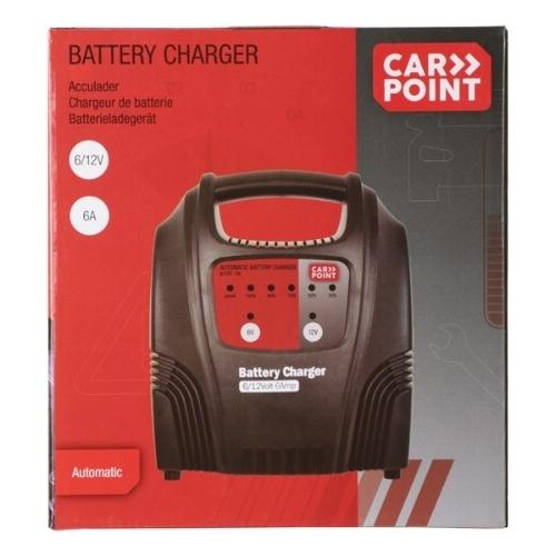 >Batterilader 6 A