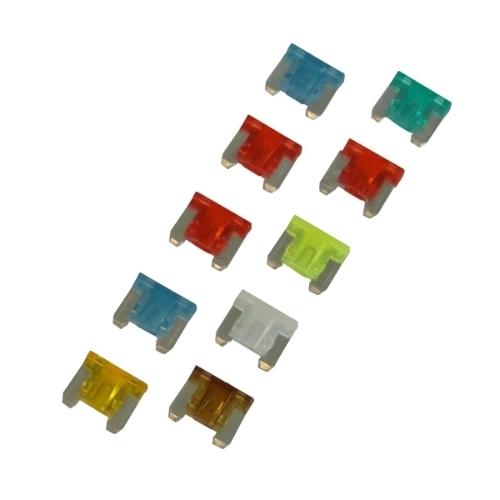 Sikringer mini, assorteret 10 stk.