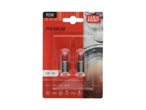 Carpoint Premium Car Bulbs 12V R5W 2 Pieces