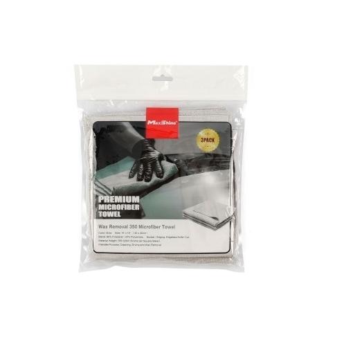 Maxshine Microfiberklud 40x40cm Sømløs 350GSM 3stk