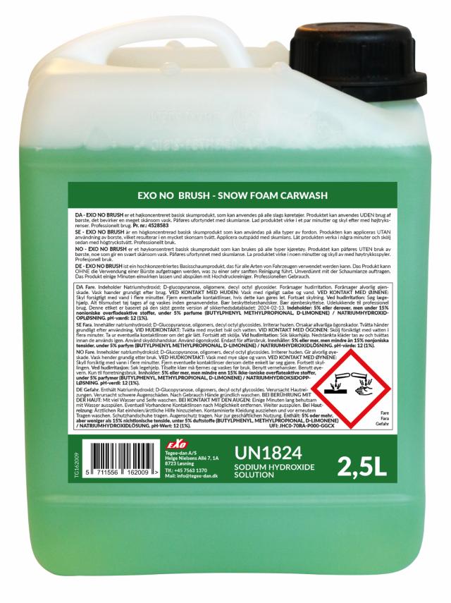 EXO No Brush 2,5L