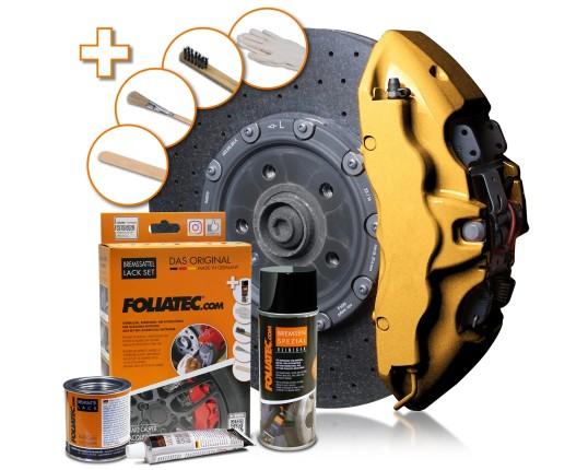 Foliatec Bremsekaliberlak Prestige gold metallic sæt